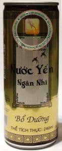 Напиток Питательный на основе ласточкиных гнезд (с кусочками ласточкиных гнезд) - 240 ml. Пр-во Вьетнам.