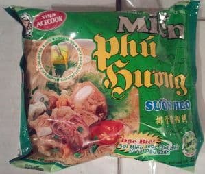 Суп со свиными ребрышками (MIEN PHU BUONG - SUON HEO) - 1 коробка - 12 шт. Пр-во Вьетнам.