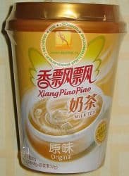 Чайный молочный напиток с кусочками молодого кокоса  (XIANG PIAO PIAO). Возьмите с собой в дорогу! Китай.