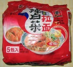 Суп кимчи (KIMCHI RAMYUN) - 1 упаковка, 5 порций. Пр-во Корея.