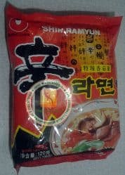 Суп грибной (SHIN RAMYUN) - 1 упаковка, 5 порций. Пр-во Корея.