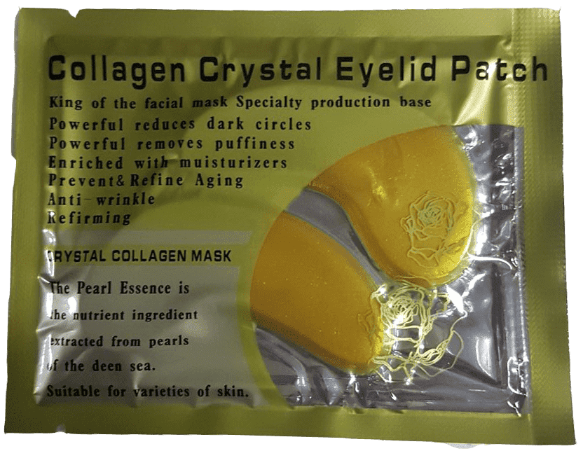 Collagen crystal патчи. Патчи для глаз Collagen Crystal. Патчи для глаз коллагеновые Collagen Crystal eyelid Patch 1 шт. Патчи из Вьетнама. Collagen маска вокруг глаз.