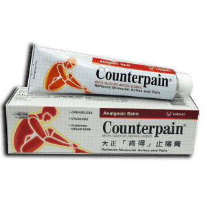 ГЕЛЬ СОГРЕВАЮЩИЙ (COUNTERPAIN - КОУНТЕРПЕЙН) - ПРИ БОЛЯХ В СУСТАВАХ, УШИБАХ, РЕВМАТИЗМЕ, МЫШЕЧНЫХ БОЛЯХ, ОТЁКАХ И ДР. - 30 ГР. ТАИЛАНД.