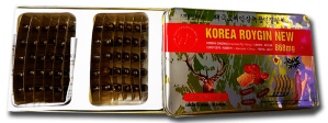 КАПСУЛЫ (KOREA ROYGIN NEW - CORDYCEPS, GINSENG, LINH ZHI, ANTLER, ROYAL JELLY) - КОРДИЦЕПС, ЛИНЧ ЖИ, ЖЕНЬШЕНЬ, МАТОЧНОЕ МОЛОЧКО, ПАНТЫ ОЛЕНЯ - 60 КАПСУЛ - 868 MG. КОРЕЯ