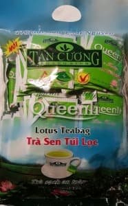 TAN CUONG - ЛОТОСОВЫЙ ЧАЙ - Чай зеленый, с вьетнамским ЛОТОСОМ (натуральный) - 100 пакетиков. Пр-во Вьетнам.