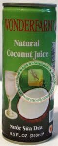 Натуральное кокосовое молоко питьевое (NUOC SUA DUA) - 220 ml. Очень освежает и утоляет жажду в жару!