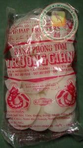 Креветочные воздушные рисовые чипсы (не острые совсем) - 200 гр. Пр-во Вьетнам.