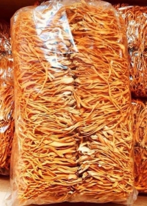 ГРИБ КОРДИЦЕПС, НАТУРАЛЬНЫЙ, СУШЁНЫЙ (CORDYCEPS) - 500 ГР. КОРЕЯ.