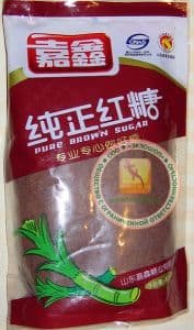 Тростниковый натуральный коричневый сахарный песок сырец - 400 гр. Пр-во Китай.