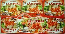 NOSAFOOD - VIEN GIA VI LAU THAI - приправа специи для приготовления супа Лао - 1 упаковка - 48 кубиков. Пр-во Вьетнам.