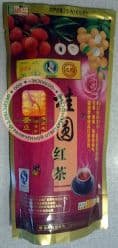 Гуиуань черный чай пропитанный соком личи и лонгана - 100 гр. (полезен для женщин). Пр-во Китай.
