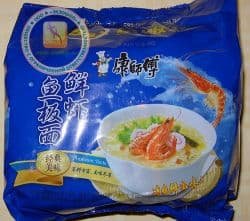 Китайский суп, лапша - креветочный - 1 упаковка - 5 шт. Пр-во Китай.