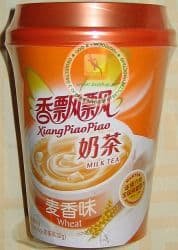 Чайный молочный напиток с пшеницей и с кусочками молодого кокоса  (XIANG PIAO PIAO). Возьмите с собой в дорогу! Китай.
